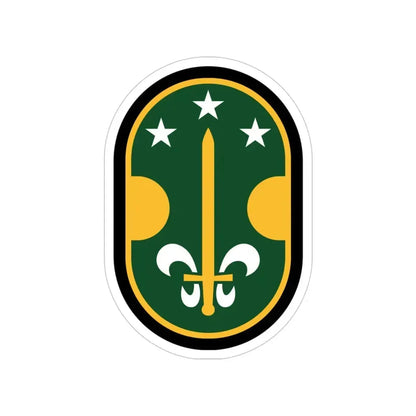 35 Military Police Brigade (U.S. Army) Transparent STICKER Die-Cut Vinyl Decal - The Sticker Space