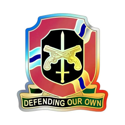 35 Military Police Brigade v2 (U.S. Army) Holographic STICKER Die-Cut Vinyl Decal - The Sticker Space
