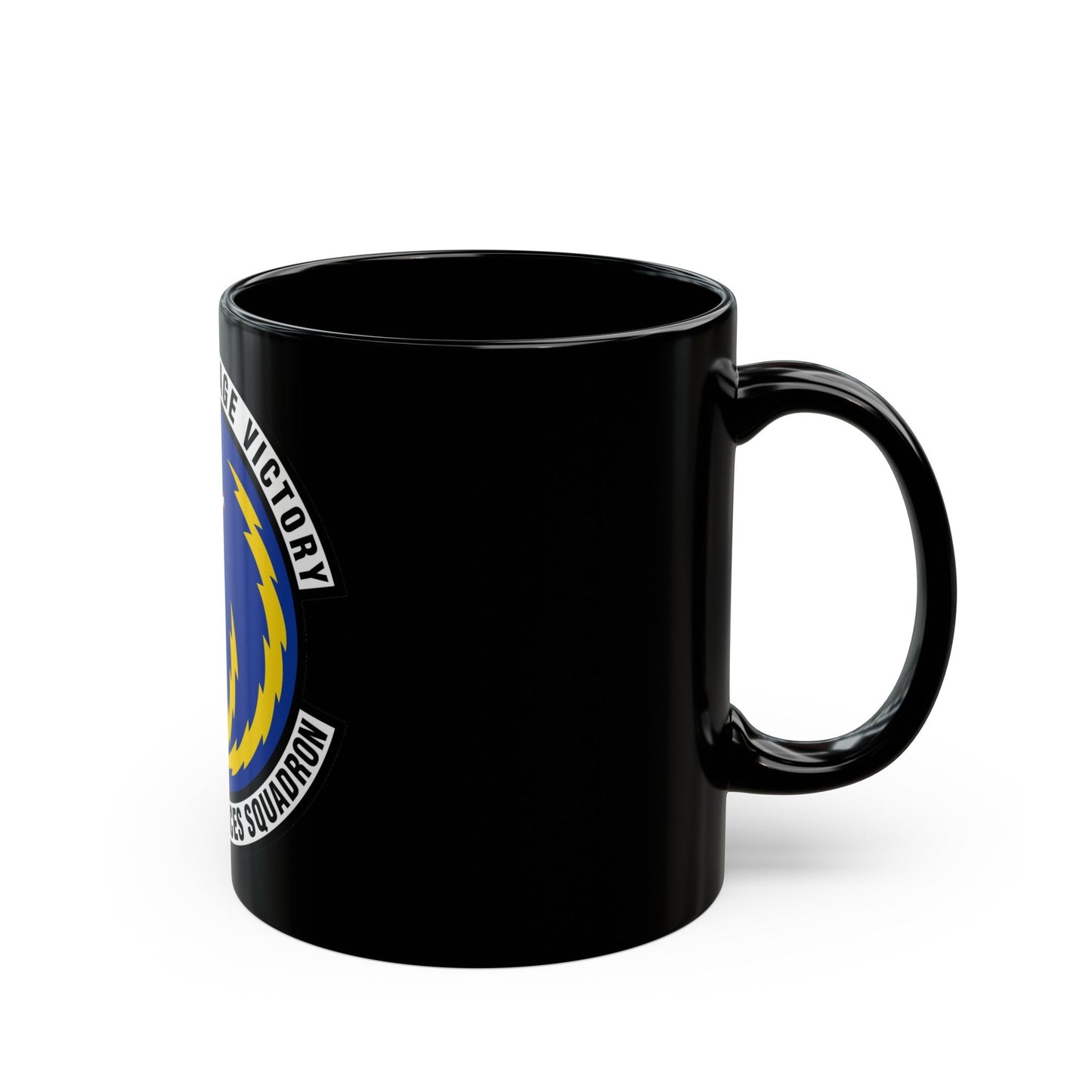 35 Security Forces Squadron PACAF (U.S. Air Force) Black Coffee Mug-The Sticker Space