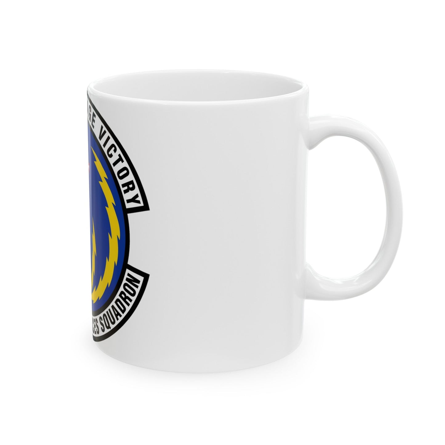 35 Security Forces Squadron PACAF (U.S. Air Force) White Coffee Mug-The Sticker Space