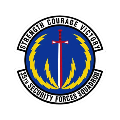 35 Security Forces Squadron PACAF (U.S. Air Force) STICKER Vinyl Kiss-Cut Decal - The Sticker Space