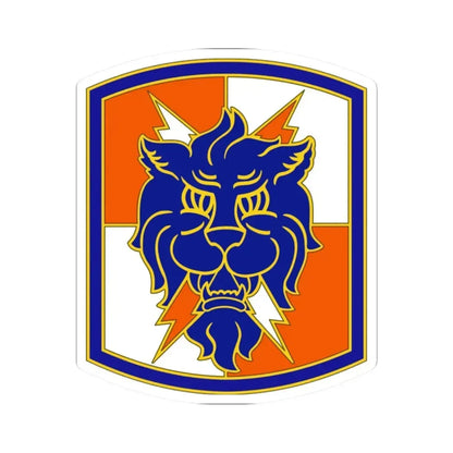 35 Signal Brigade 2 (U.S. Army) STICKER Vinyl Kiss-Cut Decal 2 Inch White - The Sticker Space