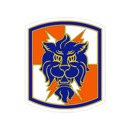 35 Signal Brigade 2 (U.S. Army) Transparent STICKER Die-Cut Vinyl Decal 2 Inch - The Sticker Space