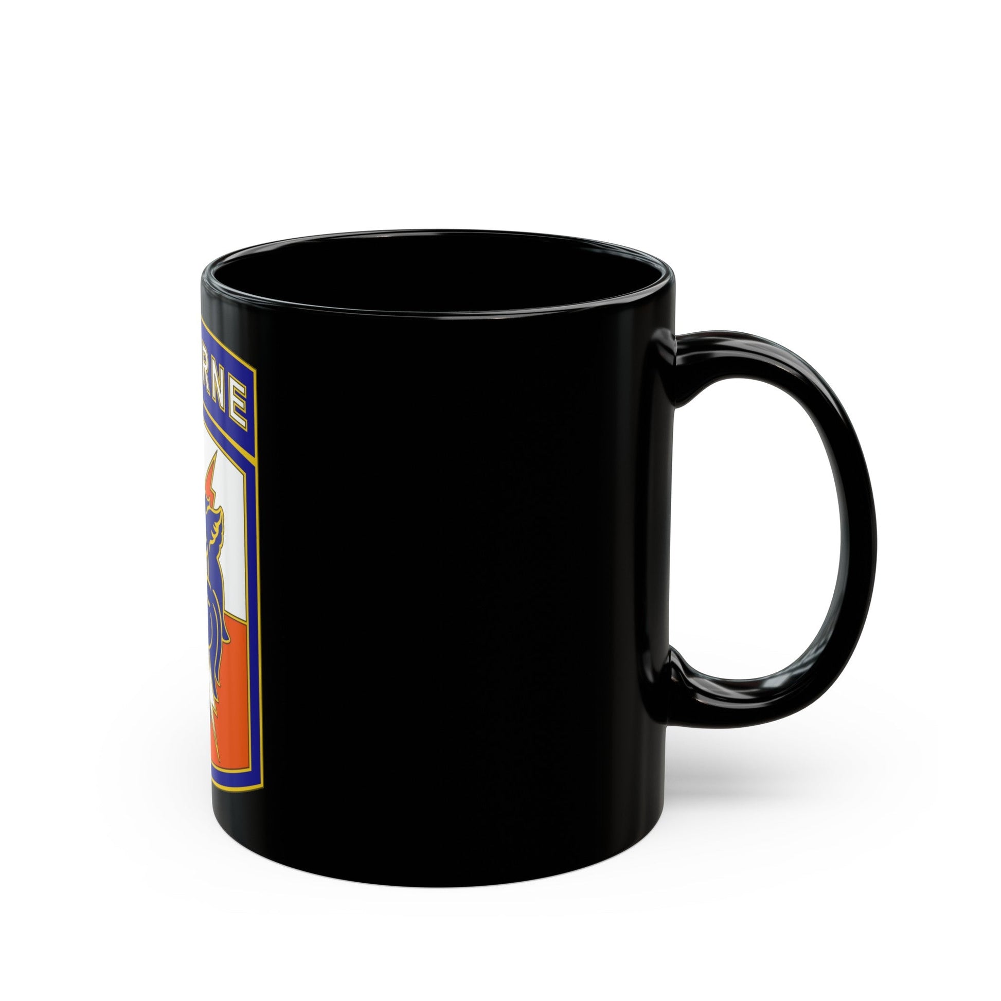 35 Signal Brigade (U.S. Army) Black Coffee Mug-The Sticker Space