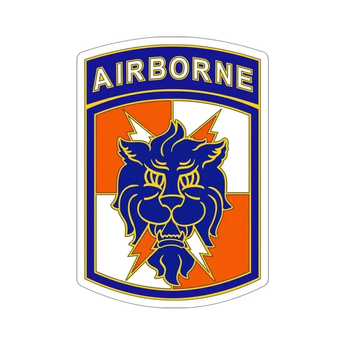 35 Signal Brigade (U.S. Army) STICKER Vinyl Die-Cut Decal 5 Inch - The Sticker Space