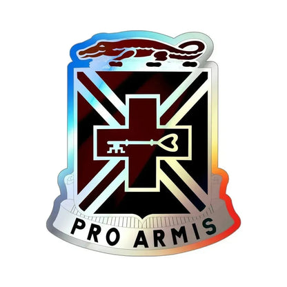 35 Surgical Hospital (U.S. Army) Holographic STICKER Die-Cut Vinyl Decal 6 Inch Holographic - The Sticker Space