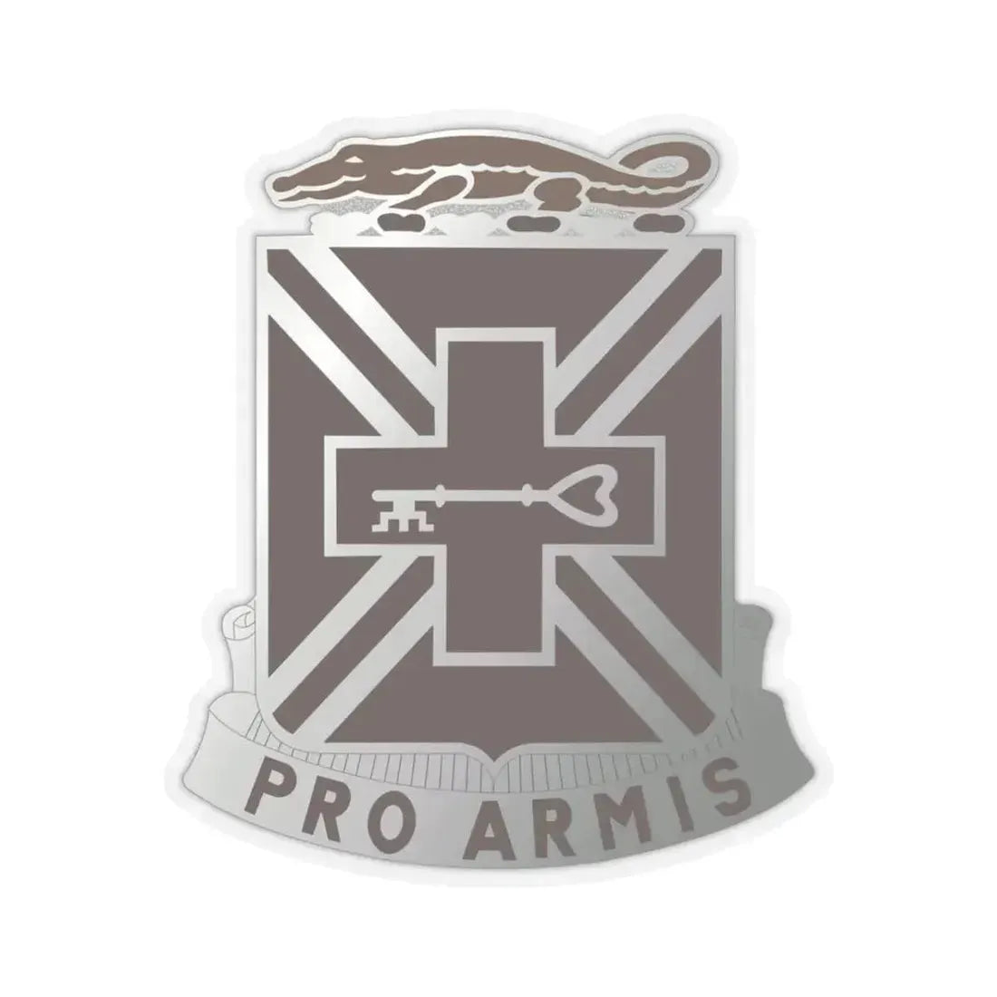 35 Surgical Hospital (U.S. Army) STICKER Vinyl Kiss-Cut Decal 3 Inch Transparent - The Sticker Space