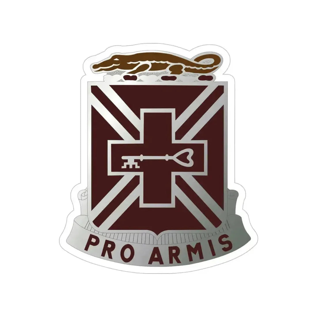 35 Surgical Hospital (U.S. Army) Transparent STICKER Die-Cut Vinyl Decal 5 Inch - The Sticker Space