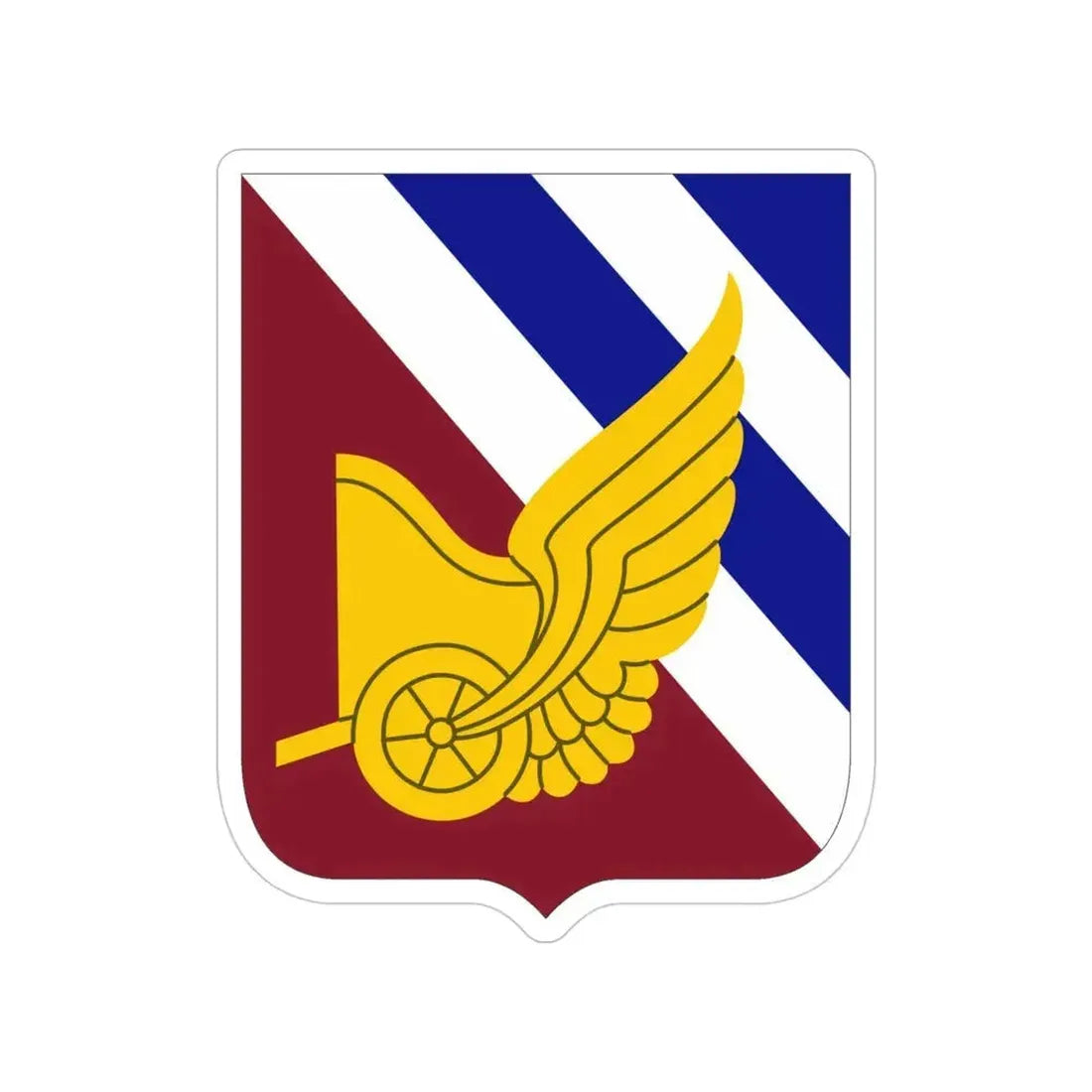 35 Transportation Battalion 2 (U.S. Army) Transparent STICKER Die-Cut Vinyl Decal 4 Inch - The Sticker Space