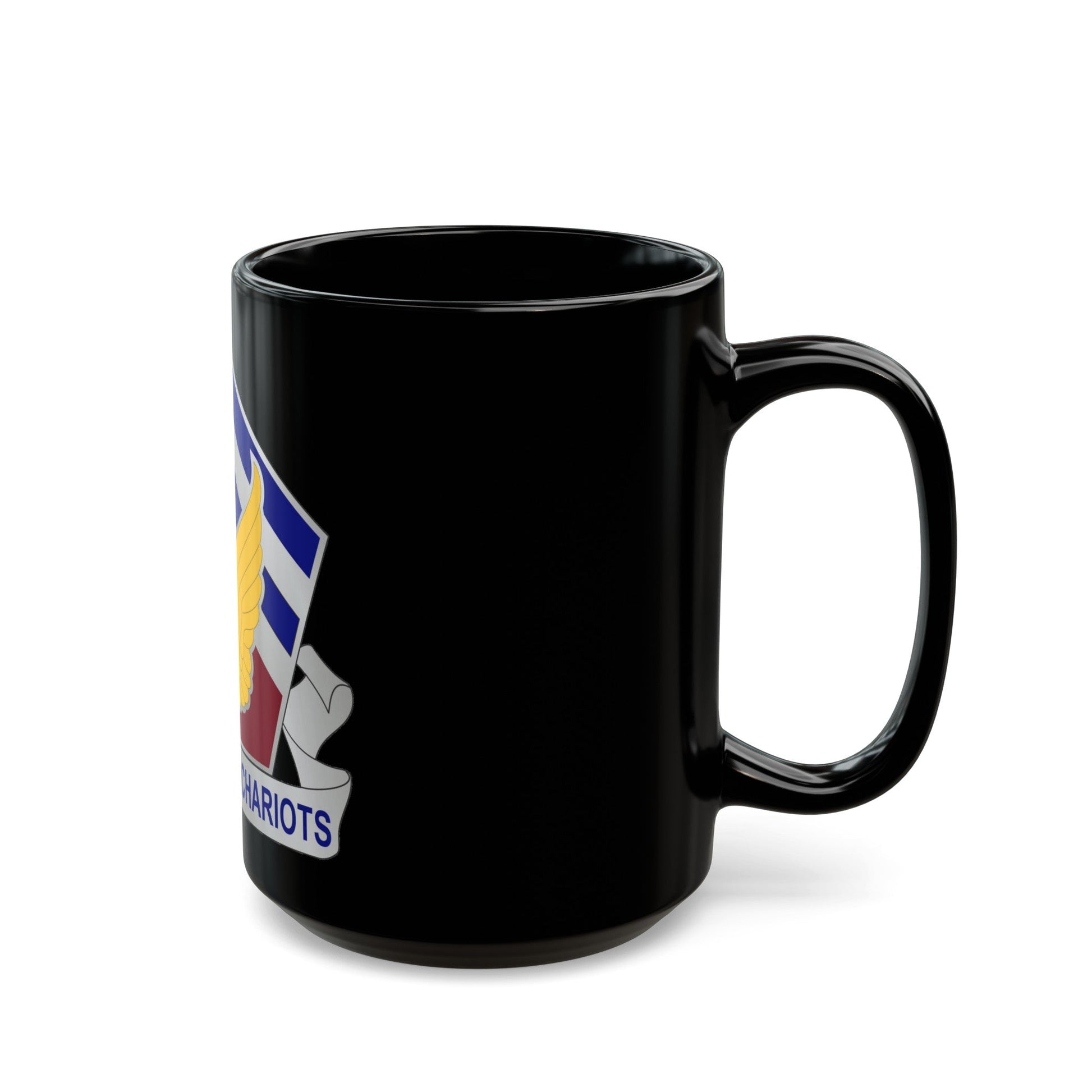 35 Transportation Battalion (U.S. Army) Black Coffee Mug-The Sticker Space