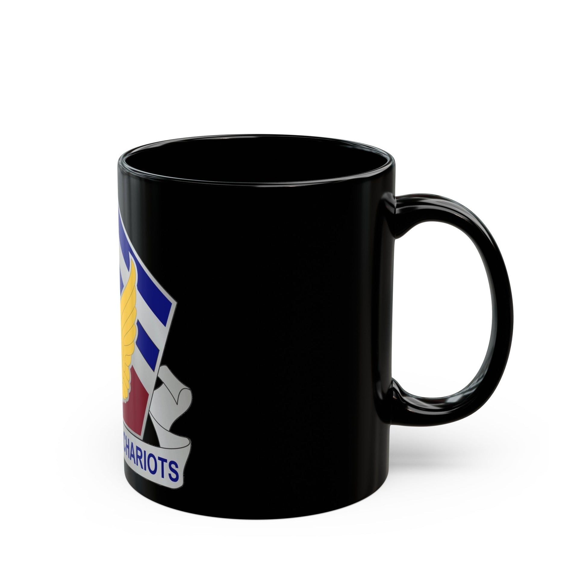 35 Transportation Battalion (U.S. Army) Black Coffee Mug-The Sticker Space