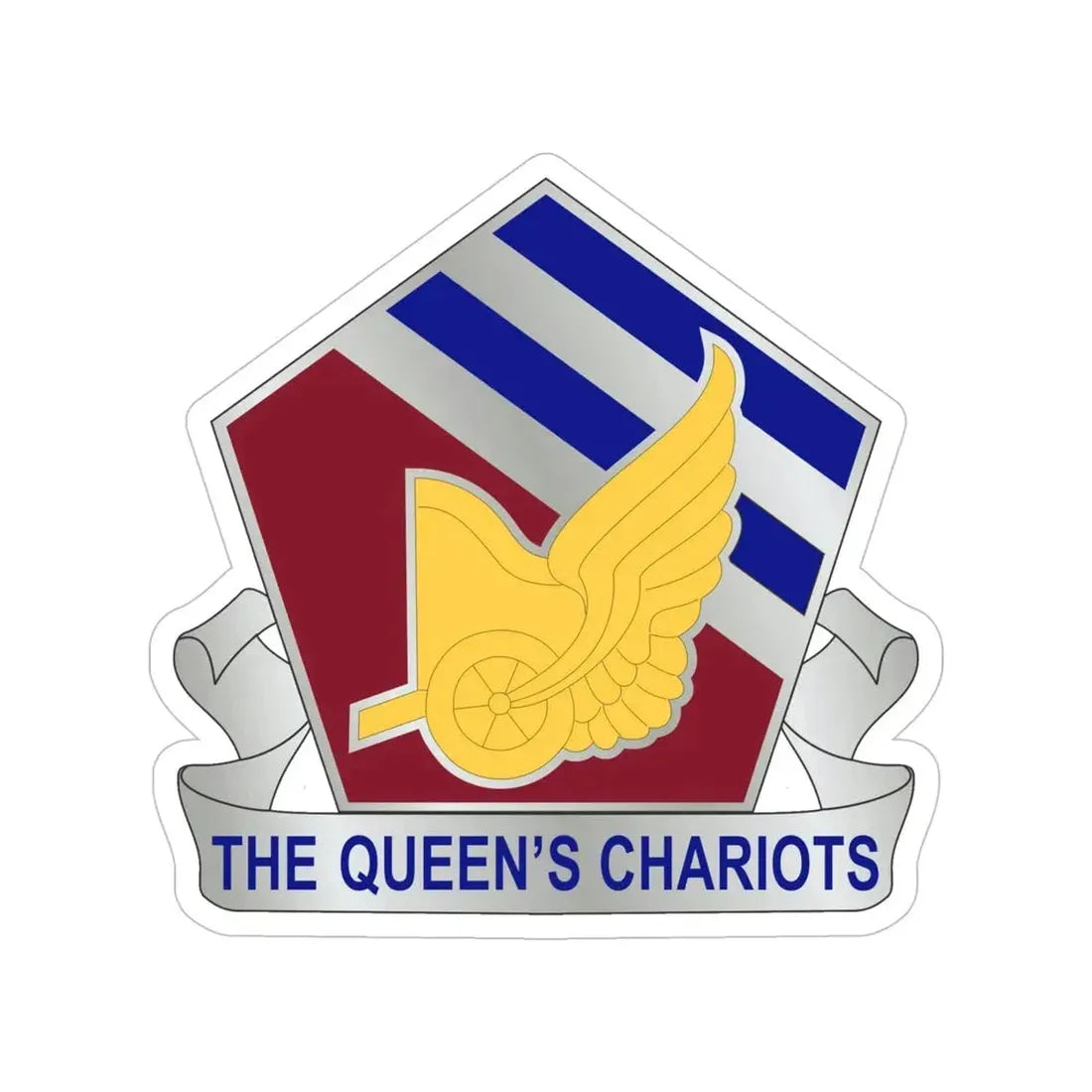 35 Transportation Battalion (U.S. Army) Transparent STICKER Die-Cut Vinyl Decal - The Sticker Space