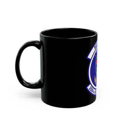 350 Air Refueling Squadron AMC (U.S. Air Force) Black Coffee Mug-The Sticker Space