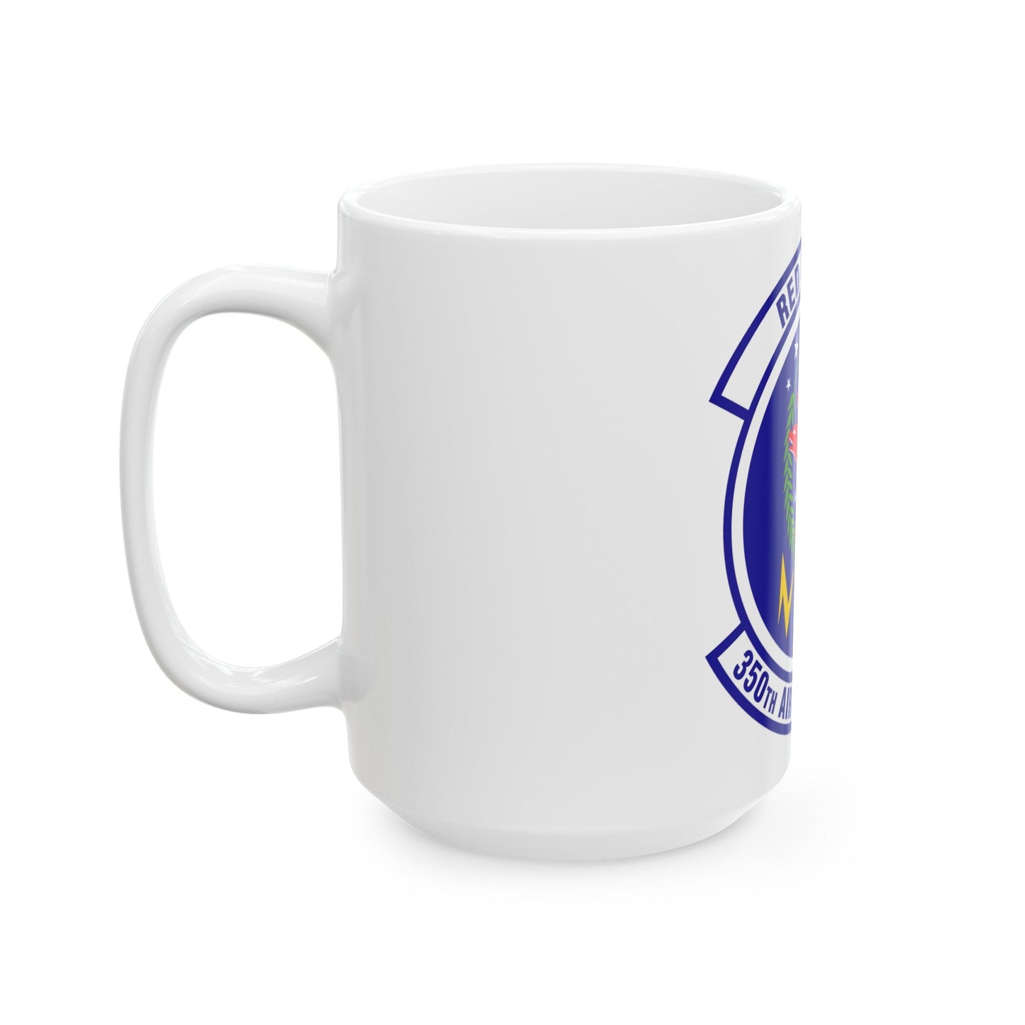 350 Air Refueling Squadron AMC (U.S. Air Force) White Coffee Mug-The Sticker Space