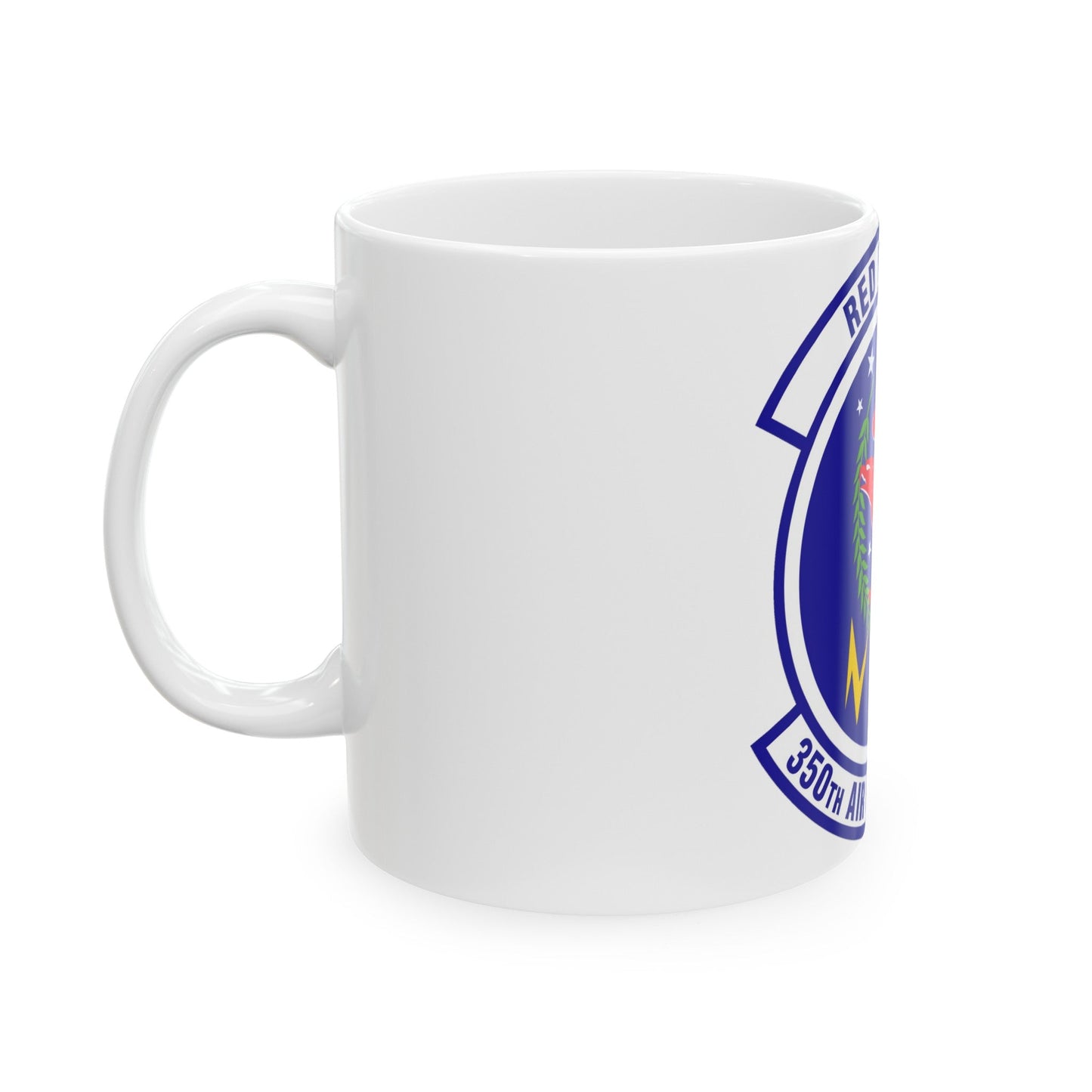 350 Air Refueling Squadron AMC (U.S. Air Force) White Coffee Mug-The Sticker Space