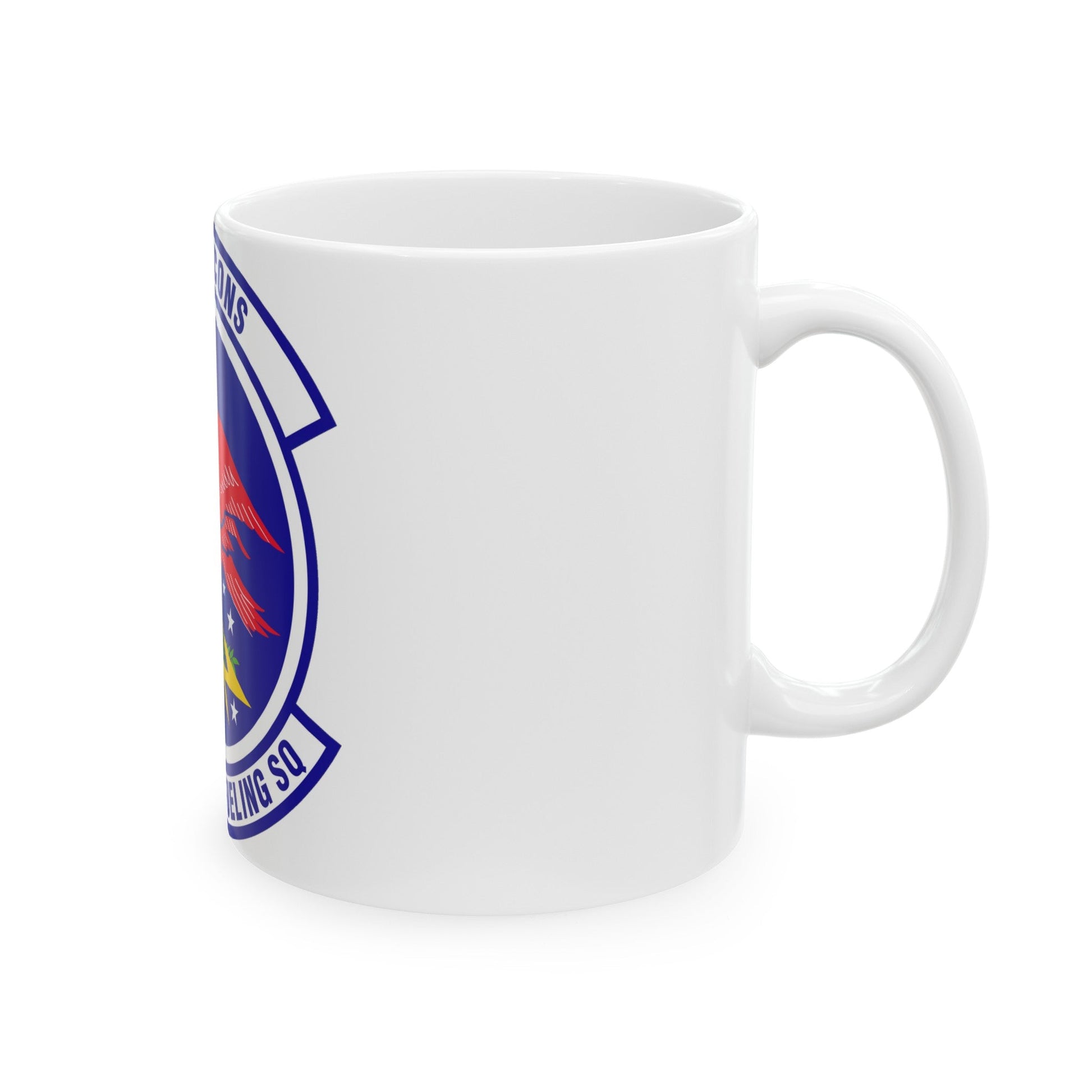 350 Air Refueling Squadron AMC (U.S. Air Force) White Coffee Mug-The Sticker Space