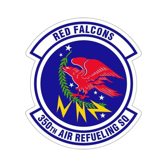 350 Air Refueling Squadron AMC (U.S. Air Force) STICKER Vinyl Die-Cut Decal 6 Inch - The Sticker Space