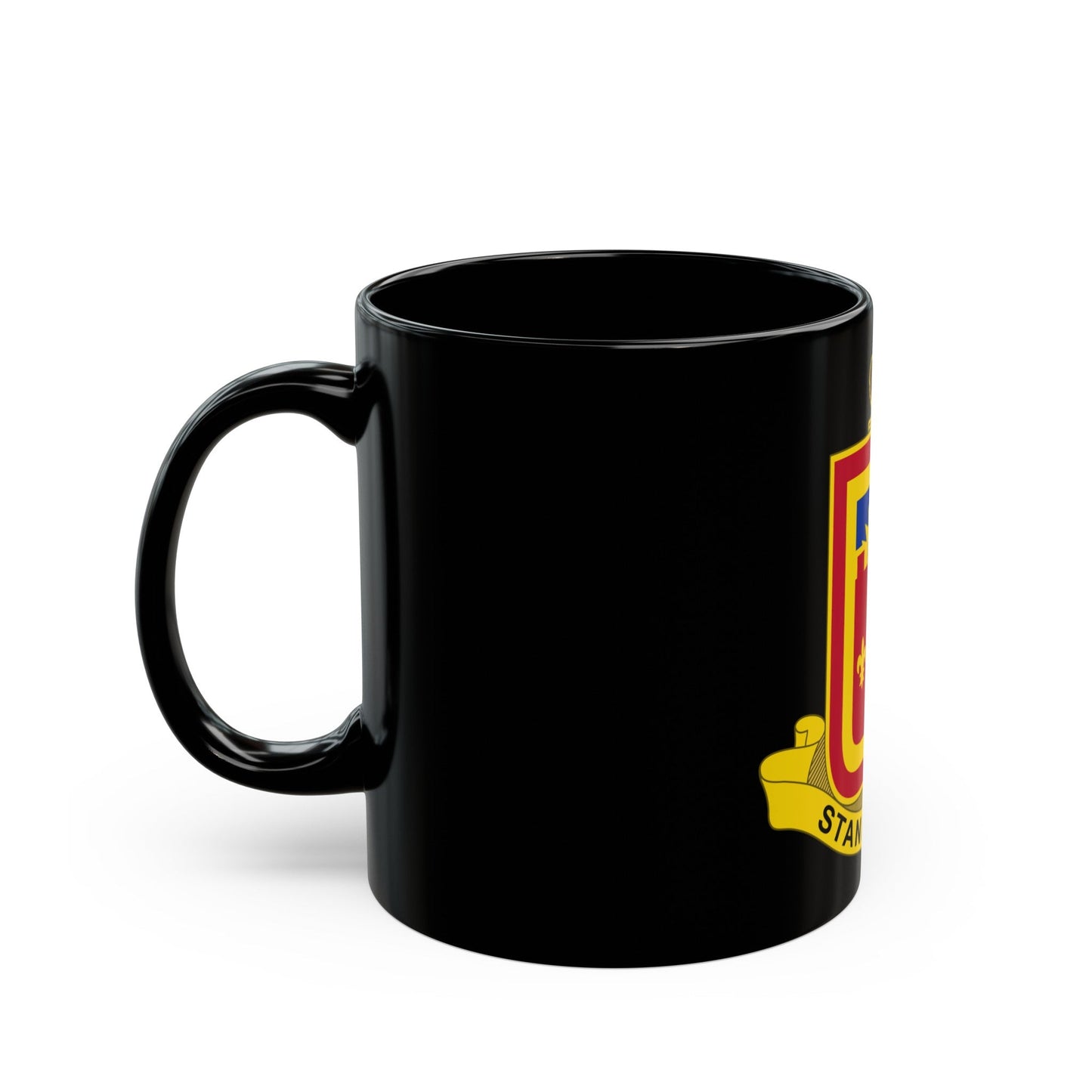 350 Armored Field Artillery Battalion (U.S. Army) Black Coffee Mug-The Sticker Space