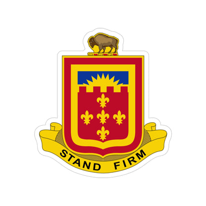 350 Armored Field Artillery Battalion (U.S. Army) Transparent STICKER Die-Cut Vinyl Decal-5 Inch-The Sticker Space