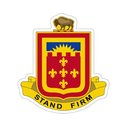 350 Armored Field Artillery Battalion (U.S. Army) STICKER Vinyl Die-Cut Decal 4 Inch - The Sticker Space