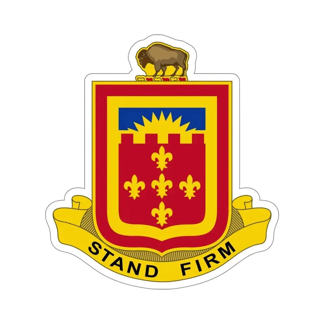 350 Armored Field Artillery Battalion (U.S. Army) STICKER Vinyl Die-Cut Decal - The Sticker Space