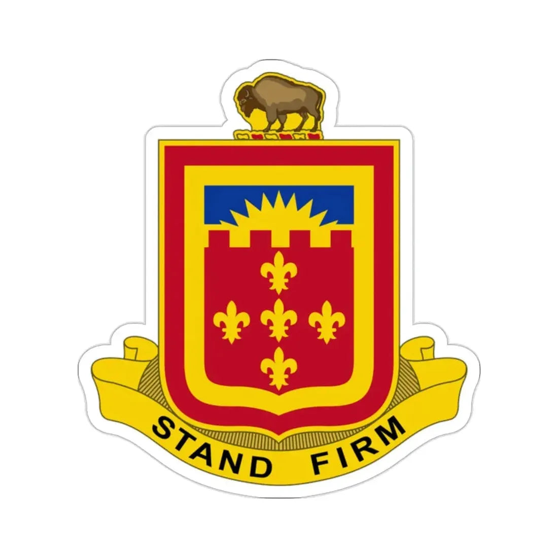 350 Armored Field Artillery Battalion (U.S. Army) STICKER Vinyl Die-Cut Decal - The Sticker Space
