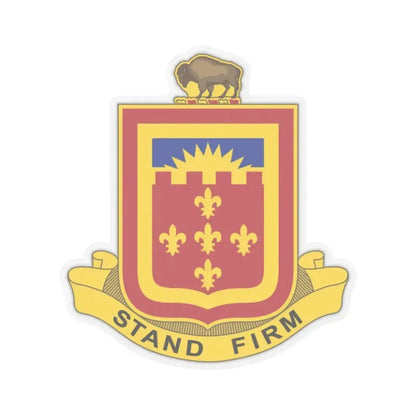 350 Armored Field Artillery Battalion (U.S. Army) STICKER Vinyl Kiss-Cut Decal 2 Inch Transparent - The Sticker Space