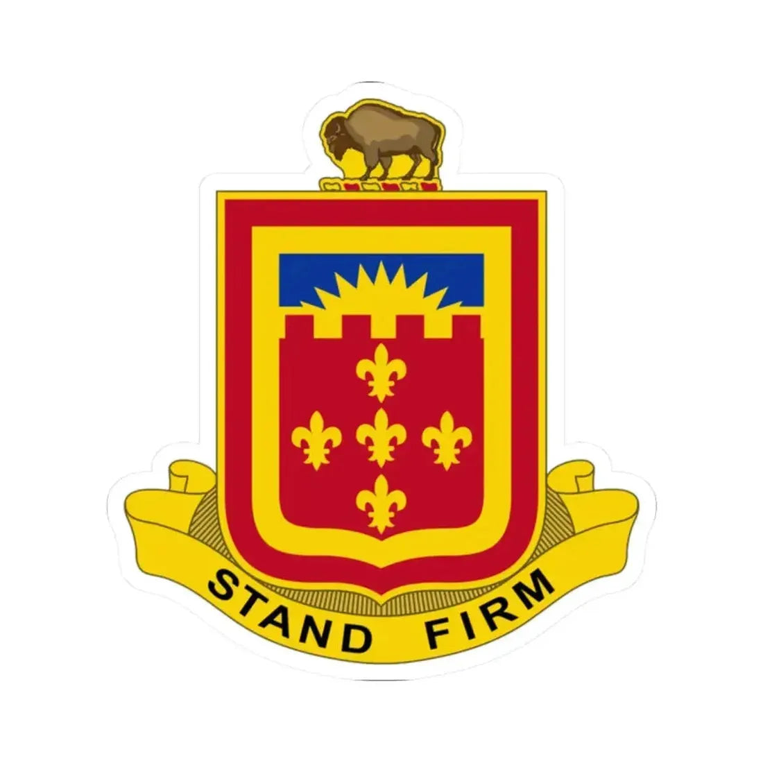 350 Armored Field Artillery Battalion (U.S. Army) STICKER Vinyl Kiss-Cut Decal - The Sticker Space