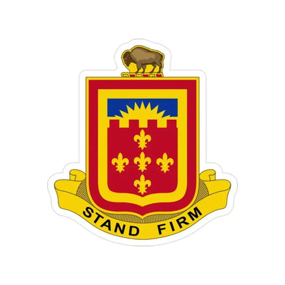 350 Armored Field Artillery Battalion (U.S. Army) Transparent STICKER Die-Cut Vinyl Decal 2 Inch - The Sticker Space