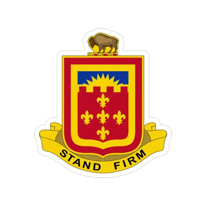 350 Armored Field Artillery Battalion (U.S. Army) Transparent STICKER Die-Cut Vinyl Decal 2 Inch - The Sticker Space
