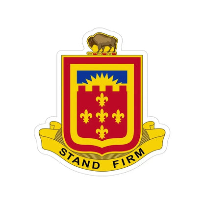 350 Armored Field Artillery Battalion (U.S. Army) Transparent STICKER Die-Cut Vinyl Decal 5 Inch - The Sticker Space