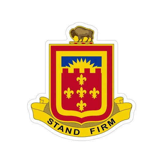 350 Armored Field Artillery Battalion (U.S. Army) Transparent STICKER Die-Cut Vinyl Decal 6 Inch - The Sticker Space