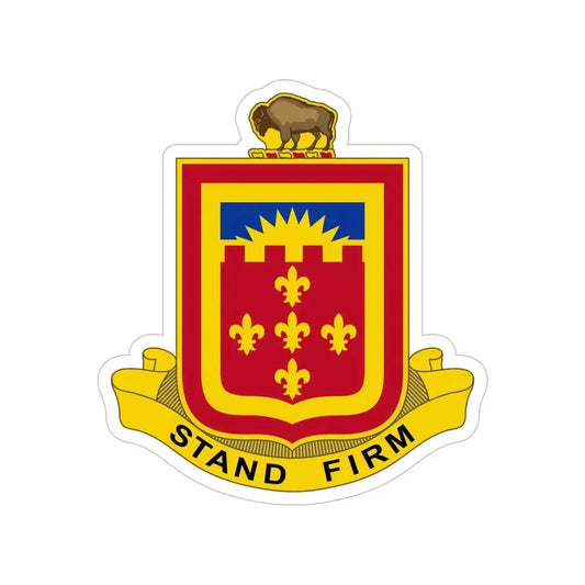 350 Armored Field Artillery Battalion (U.S. Army) Transparent STICKER Die-Cut Vinyl Decal 6 Inch - The Sticker Space