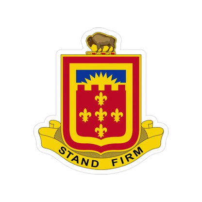 350 Armored Field Artillery Battalion (U.S. Army) Transparent STICKER Die-Cut Vinyl Decal - The Sticker Space