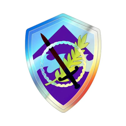 350 Civil Affairs Command (U.S. Army) Holographic STICKER Die-Cut Vinyl Decal - The Sticker Space