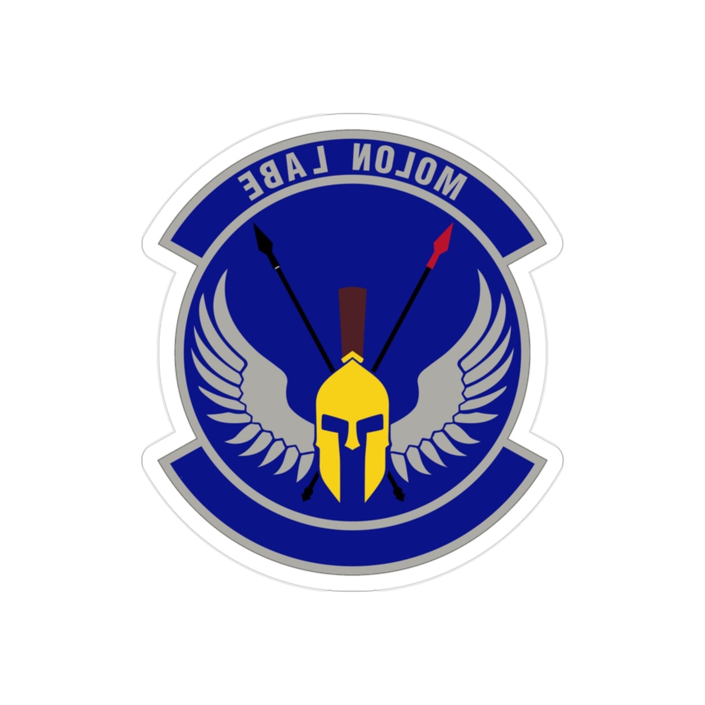 350 Special Warfare Training Squadron AETC (U.S. Air Force) REVERSE PRINT Transparent STICKER-2 Inch-The Sticker Space