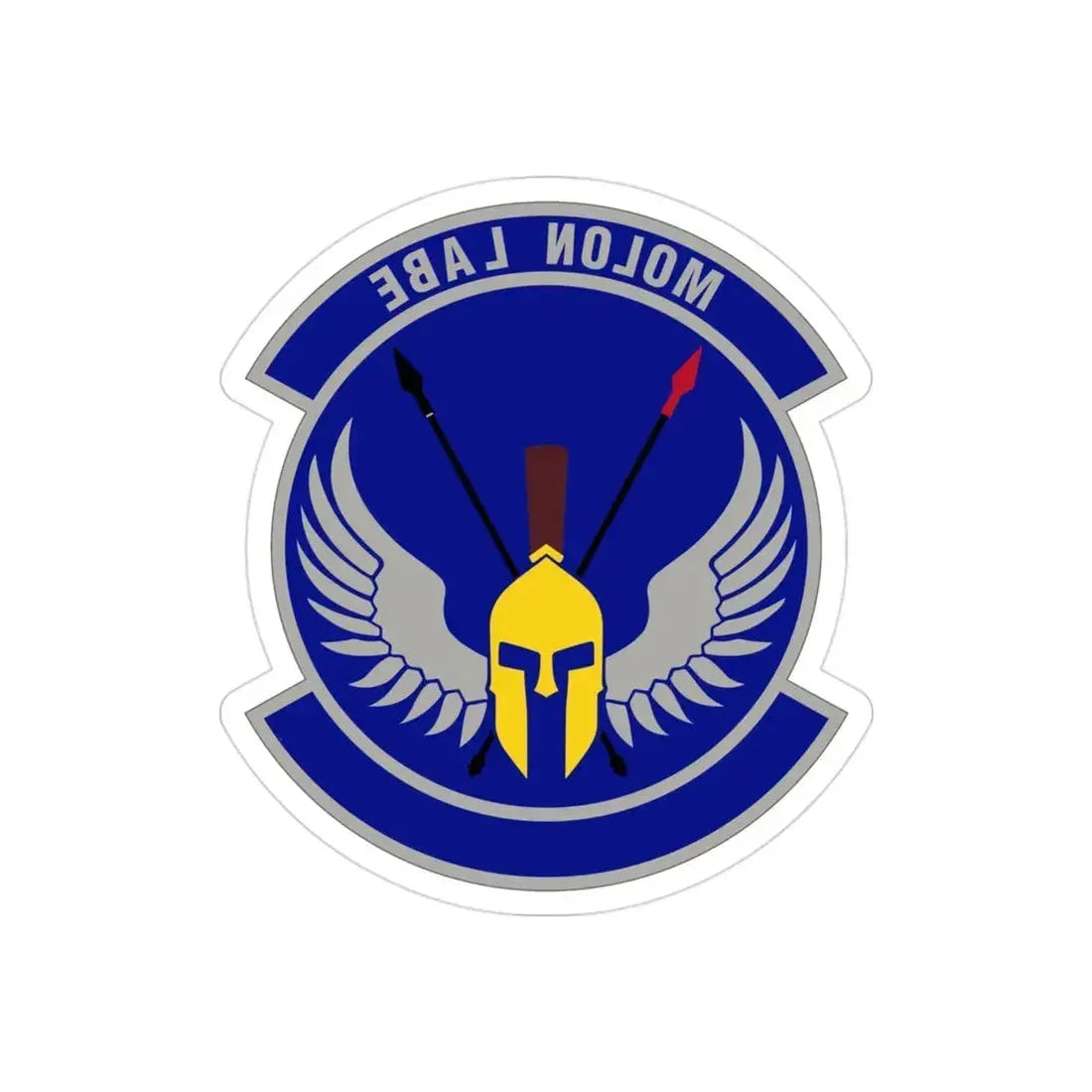 350 Special Warfare Training Squadron AETC (U.S. Air Force) REVERSE PRINT Transparent Die-Cut STICKER - The Sticker Space