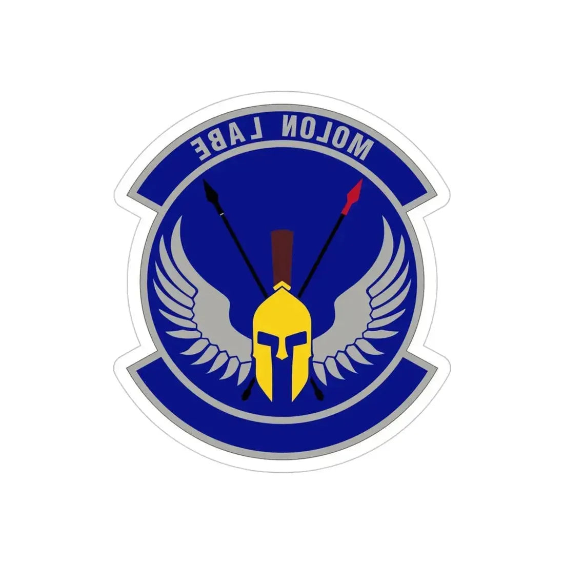 350 Special Warfare Training Squadron AETC (U.S. Air Force) REVERSE PRINT Transparent Die-Cut STICKER - The Sticker Space