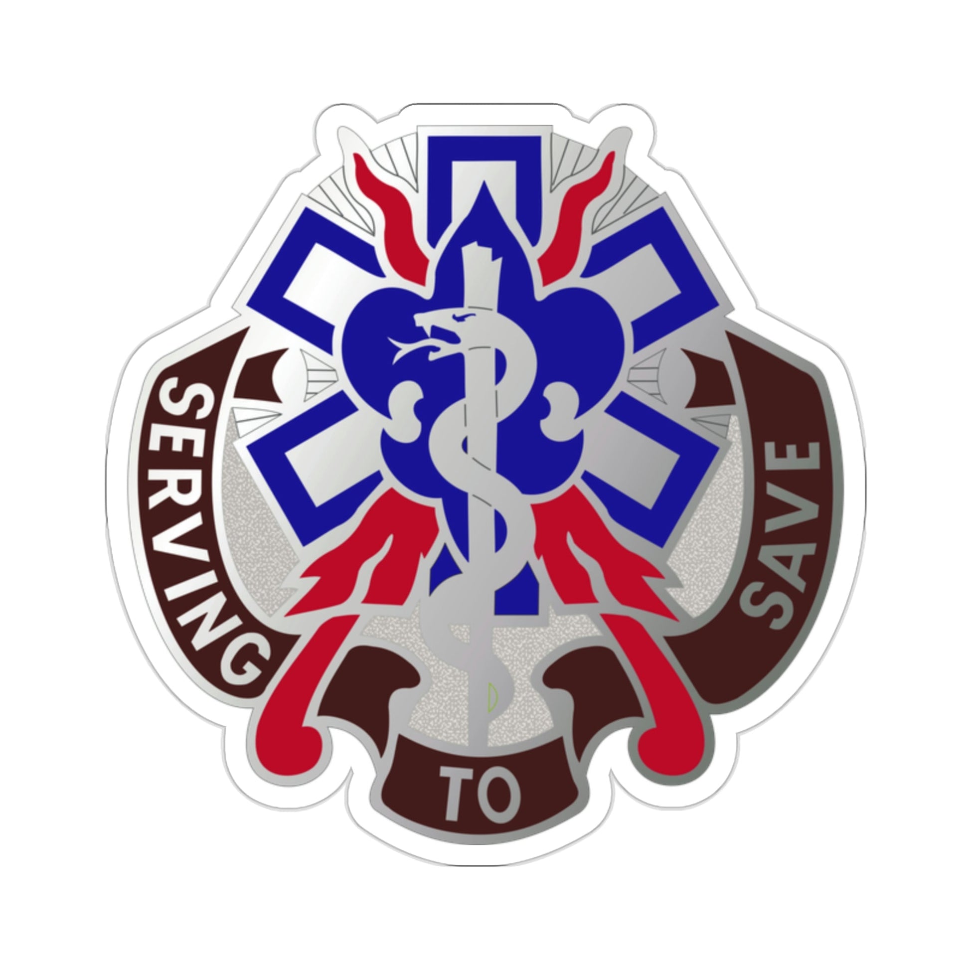 350 Surgical Hospital (U.S. Army) STICKER Vinyl Die-Cut Decal-2 Inch-The Sticker Space