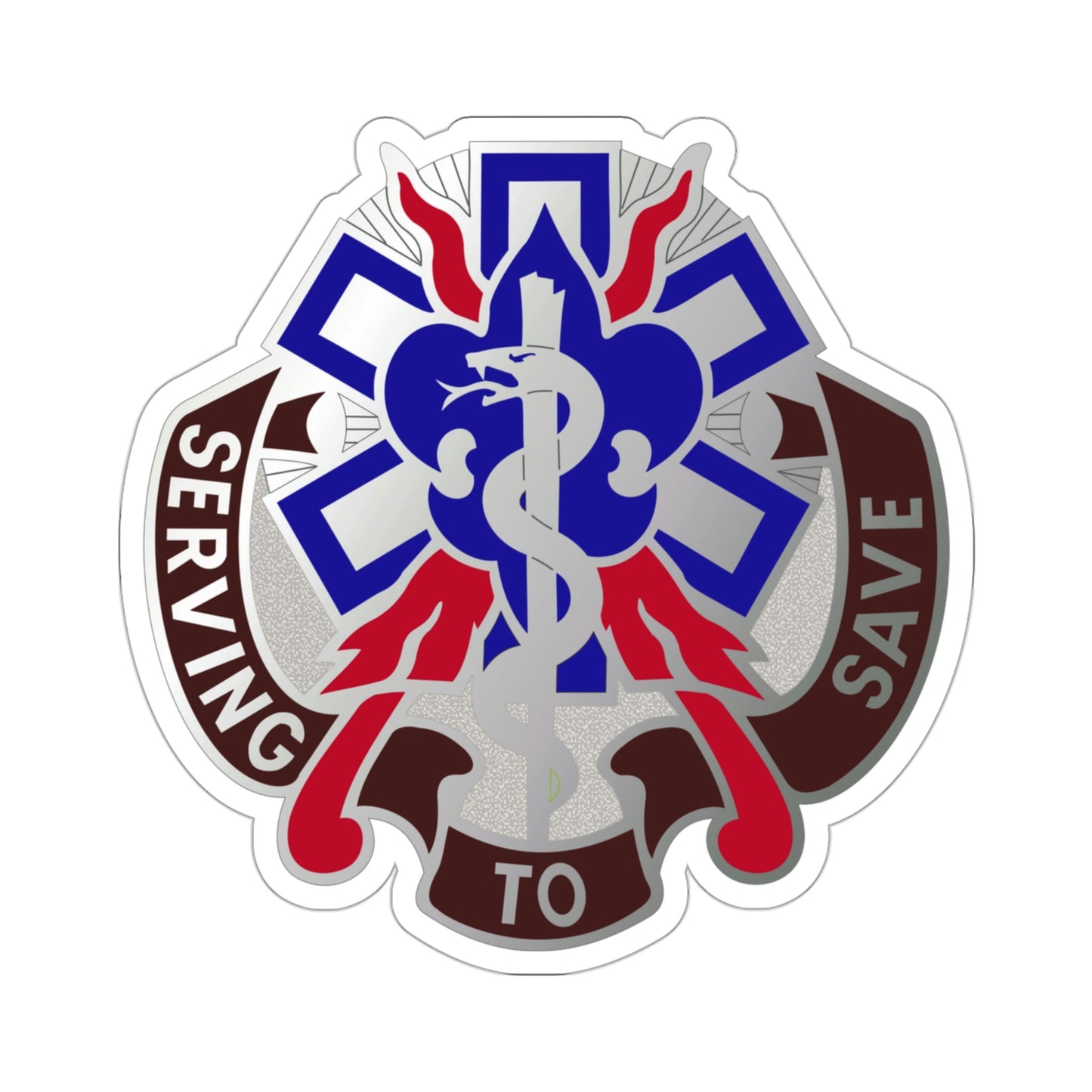 350 Surgical Hospital (U.S. Army) STICKER Vinyl Die-Cut Decal-3 Inch-The Sticker Space