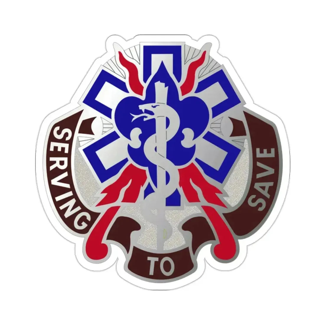 350 Surgical Hospital (U.S. Army) STICKER Vinyl Die-Cut Decal 2 Inch - The Sticker Space