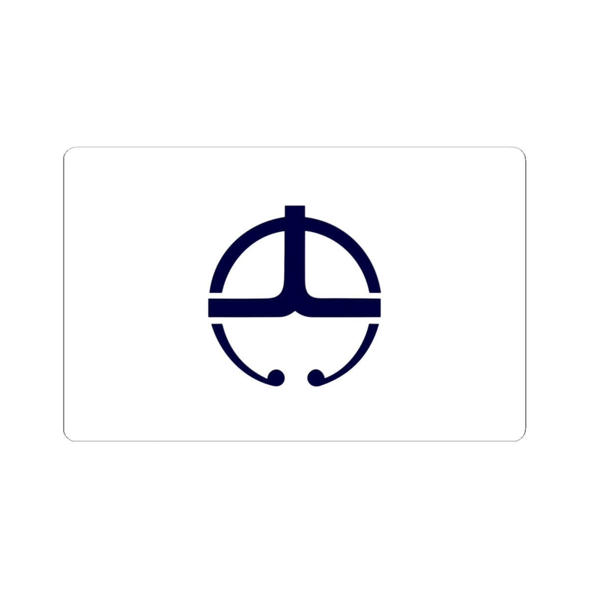 Flag of Oyodo Nara (Japan) STICKER Vinyl Kiss-Cut Decal