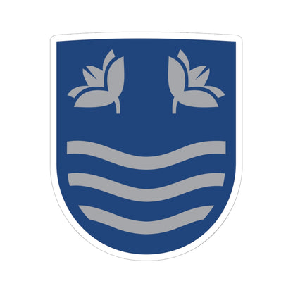 Assens Kommune coa (Denmark) (Coat of Arms) STICKER Vinyl Kiss-Cut Decal