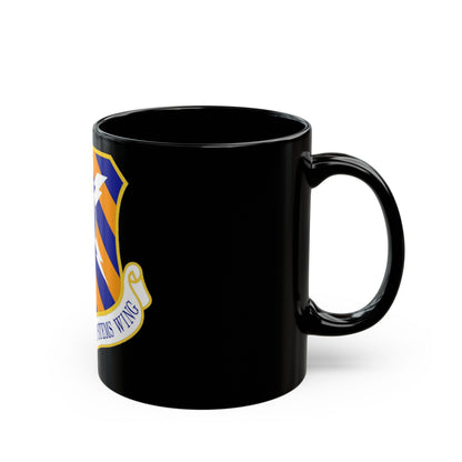 350th Electronic Systems Wing (U.S. Air Force) Black Coffee Mug-The Sticker Space