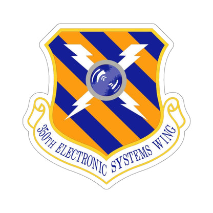 350th Electronic Systems Wing (U.S. Air Force) STICKER Vinyl Die-Cut Decal-6 Inch-The Sticker Space
