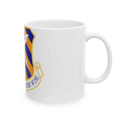 350th Electronic Systems Wing (U.S. Air Force) White Coffee Mug-The Sticker Space