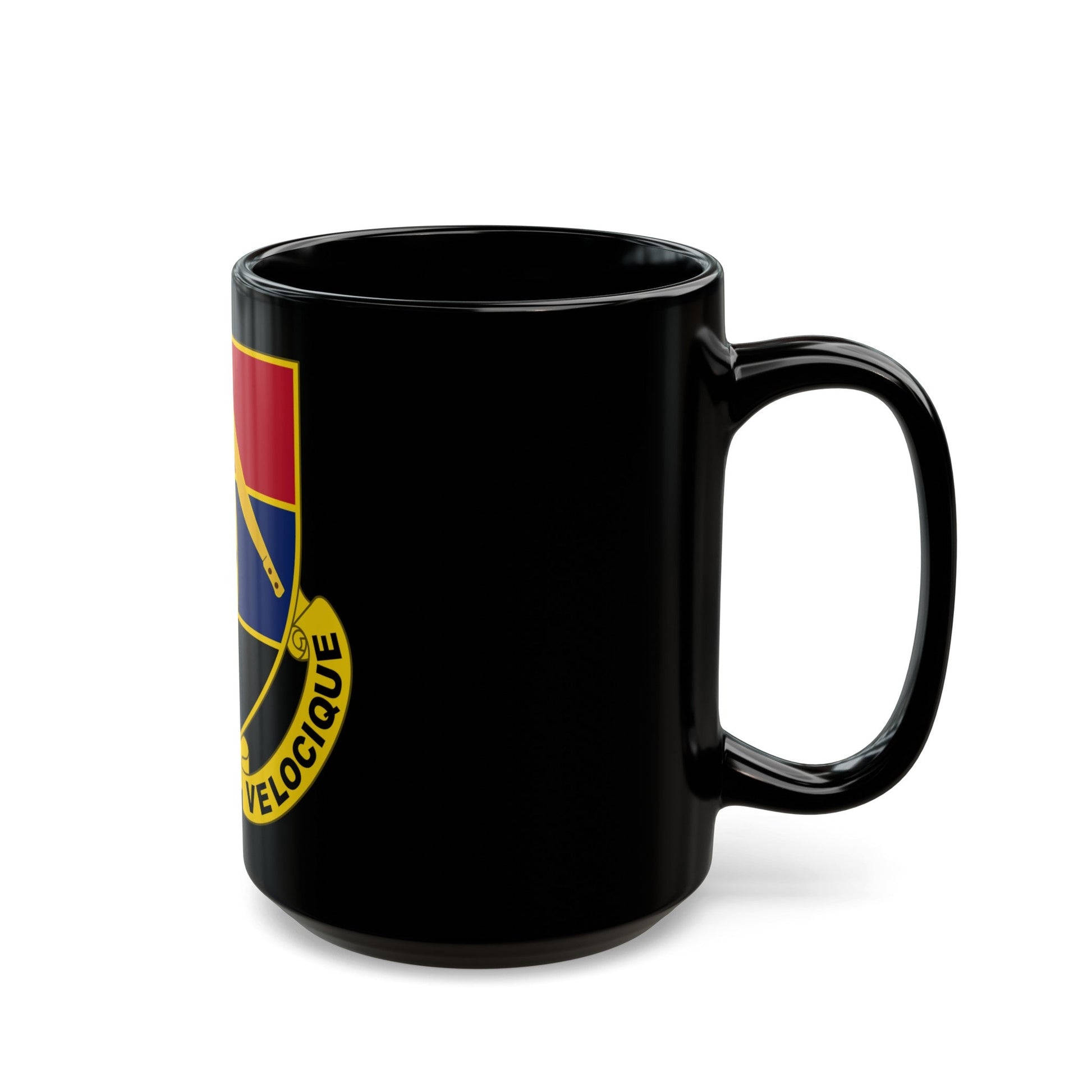 351 Armored Field Artillery Battalion (U.S. Army) Black Coffee Mug-The Sticker Space