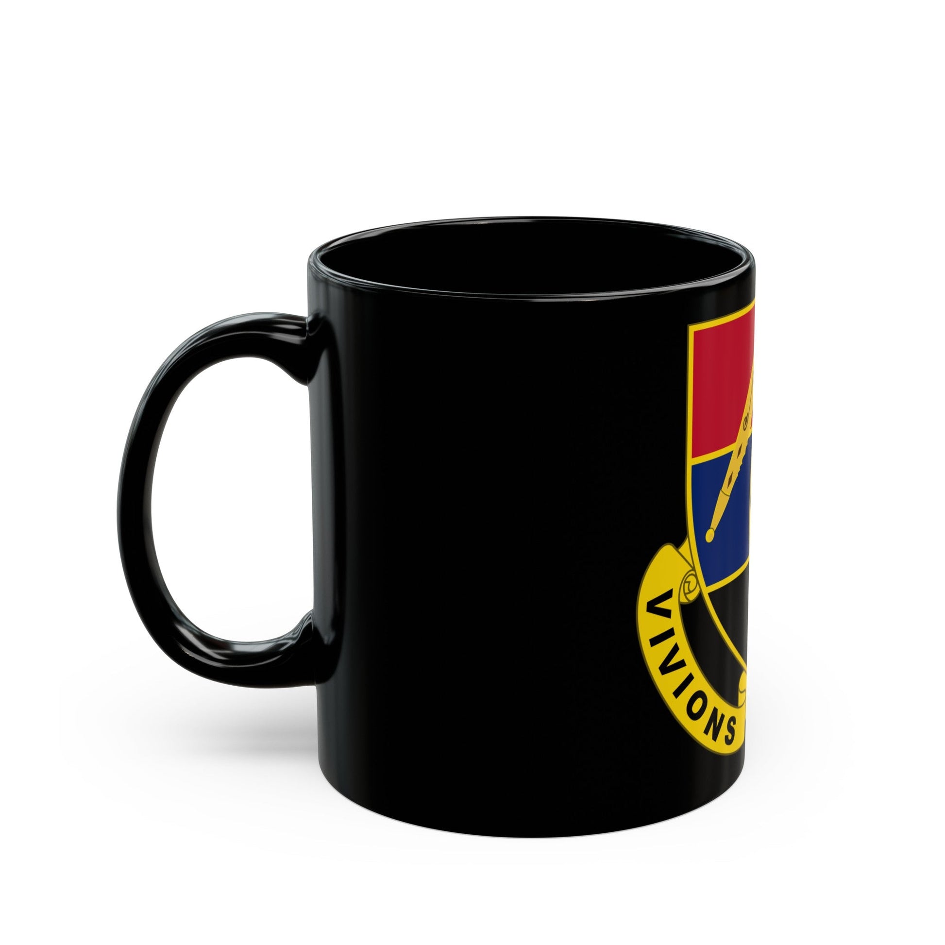 351 Armored Field Artillery Battalion (U.S. Army) Black Coffee Mug-The Sticker Space