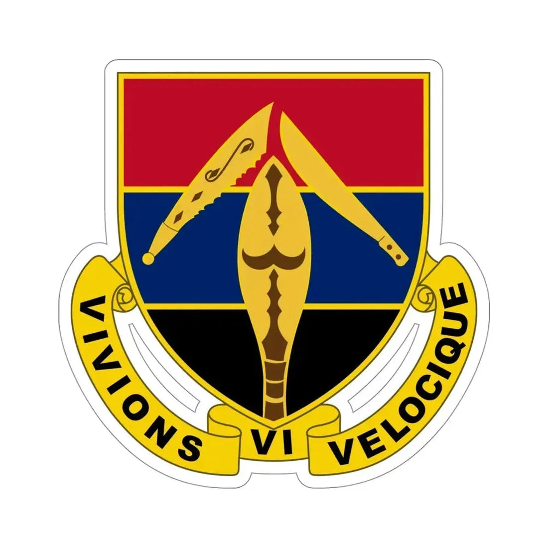 351 Armored Field Artillery Battalion (U.S. Army) STICKER Vinyl Die-Cut Decal - The Sticker Space