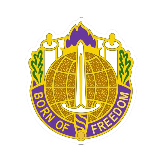 351 Civil Affairs Command 2 (U.S. Army) STICKER Vinyl Kiss-Cut Decal 2 Inch White - The Sticker Space